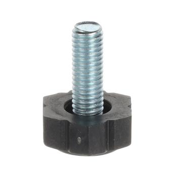 Riex GA12 állítható láb D22, M8x22, feke te 1.Kép