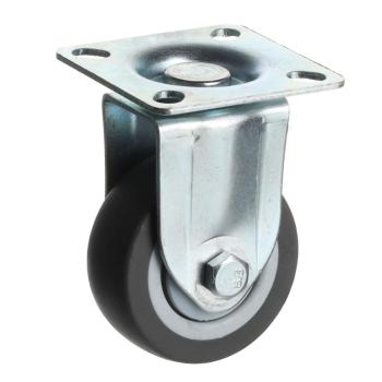Riex GC53 kerék D50, fix, talp 50x50 mm, puha futófelülettel, szürke Kép
