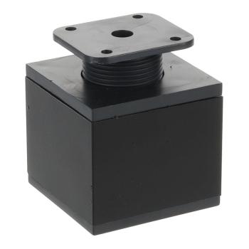 Riex GA36 bútorláb 60x60 mm, H60, matt f ekete Kép