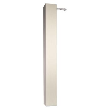 Riex EA80 asztalláb, 80x80/H710 mm, rozs damentes acél utánzat Kép