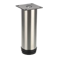 Riex GS28 bútorláb D50, H150, rozsdament es acél utánzat 1.Kép