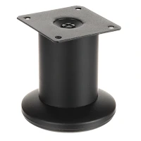 Riex GS36 bútorláb D50, H80, matt fekete 1.Kép