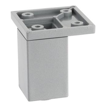 Riex GR76 bútorláb, 33x33 mm, H60, ezüst 1.Kép