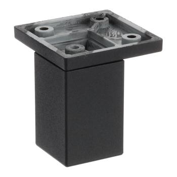 Riex GR76 bútorláb, 33x33 mm, H60, feket e 1.Kép