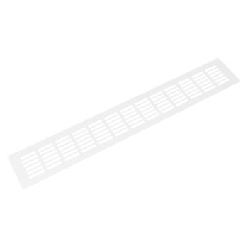 Riex GV44 alumínium szellőzőrács, 80x500 mm, fehér Kép