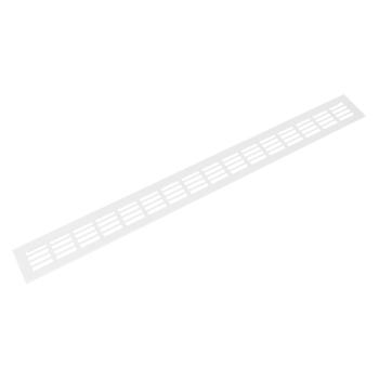 Riex GV44 alumínium szellőzőrács, 60x600 mm, fehér Kép