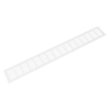 Riex GV44 alumínium szellőzőrács, 80x600 mm, fehér Kép