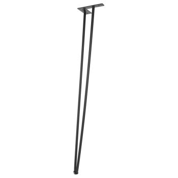 Riex GS42 bútorláb H710, matt fekete Kép