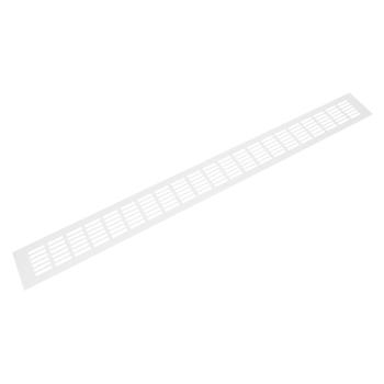 Riex GV44 alumínium szellőzőrács, 80x800 mm, fehér Kép
