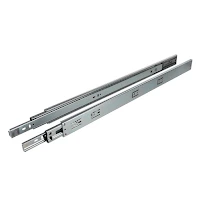 Riex NB51 golyós fióksín, teljes kihúzás ú, nyomásra nyíló, 35kg/33 kg, H45, 1.0* 1.0*1.2 mm, 600 mm Kép