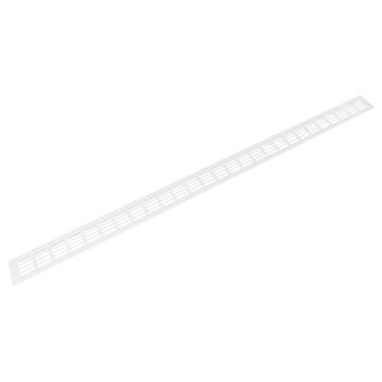 Riex GV44 alumínium szellőzőrács,  60x1000 mm, fehér Kép