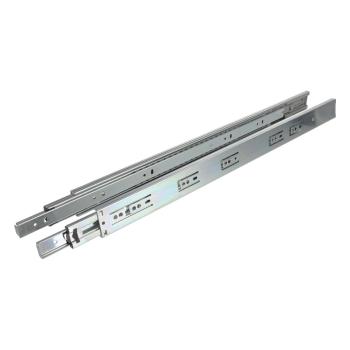 Riex NB58 golyós fióksín, teljes kihúzás ú, csillapítással, 35kg/25 kg, H45, 1.2* 1.2*1.5 mm, 600 mm Kép