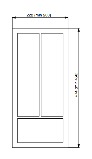 Riex GM60 evőeszköztartó 5 (222x474), Gl obe softTouch, fekete 2.Kép