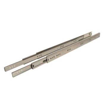 Riex NB75 golyós fióksín, teljes kihúzás , 120 kg/110 kg, H57, 2.0*2.0*2.2 mm, 90 0 mm Kép