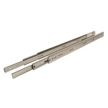 Riex NB75 golyós fióksín, teljes kihúzás , 120 kg/100 kg, H57, 2.0*2.0*2.2 mm, 10 00 mm Kép