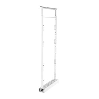 Riex GX53/GX58 kamraszekrény egység, ker ettel, fióksínnel, frontrögzítővel, 1250 -1400 mm, fehér Kép