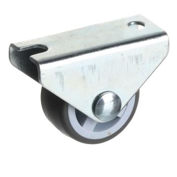 Riex GC51 kerék D30, fix, puha futófelül ettel, szürke 1.Kép