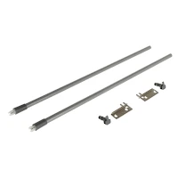 Riex NP11 2 db-os magasító korlát készle t, 450 mm, szürke 1.Kép