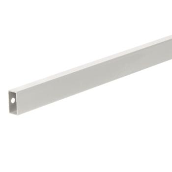 Riex NX40 magasító korlát fiók-keresztos ztóhoz, szögletes keresztmetszetű, 1100 mm, szürke 1.Kép