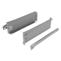 Riex NP11 fém fiókoldalas görgős fióksín , 86/270 mm, szürke 1.Kép