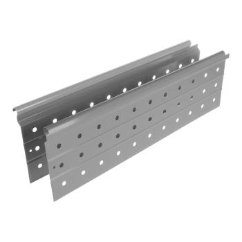 Riex NX40 magasított fiókoldal 2 kör ker esztm. magasító korláttal, 204/450 mm, s zürke 1.Kép