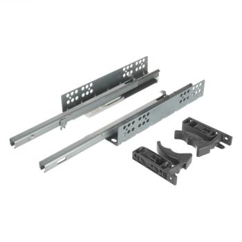 Riex NU04 rejtett fióksín, részleges kih úzású, csillapítással, 25 kg, 550 mm, 1D állítás Kép
