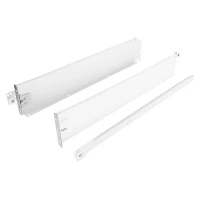 Riex NP11 fém fiókoldalas görgős fióksín , 86/450 mm, fehér Kép
