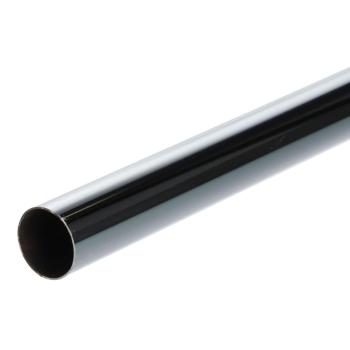 Riex VT23 akasztórúd, kerek, átmérő 25 m m, 1,0 mm, 3000 mm, króm Kép