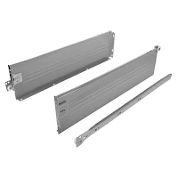 Riex NP11 fém fiókoldalas görgős fióksín , 118/450 mm, szürke Kép