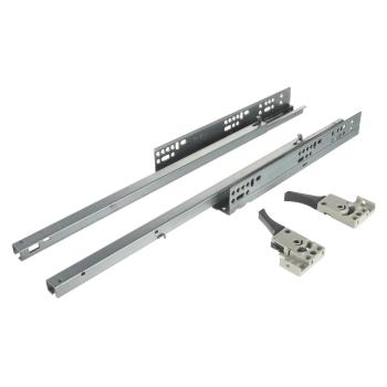 Riex NU31 rejtett fióksín, részleges kih úzású, csillapítással, 25 kg, 450 mm, 1D állítás Kép