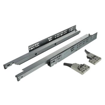Riex NU69 rejtett fióksín, teljes kihúzá sú, csillapítással, 25 kg, 550 mm, 2D ál lítás Kép