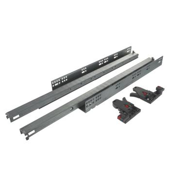Riex NU80 rejtett fióksín, teljes kihúzá sú, csillapítással, szinkronizált, 40 kg , 650 mm, 3D állítás Kép
