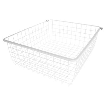 Riex VB63 drótkosár, W500, H175, 494 mm, fehér Kép