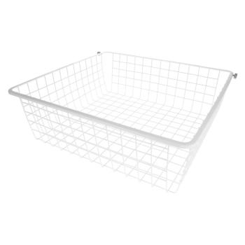 Riex VB63 drótkosár, W600, H175, 494 mm, fehér Kép