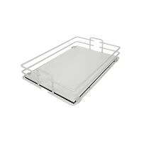 Riex GX58 drótkosár kamraszekrényhez, tö mör fenék, 450 mm, fehér Kép