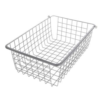 Riex VB63 drótkosár, W500, H175, 494 mm, sötétszürke Kép
